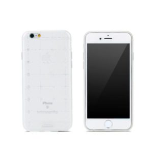 Προστατευτικό για το iPhone 6 / 6S Plus , Remax Ice Clear, TPU, Slim, λευκό - 51406