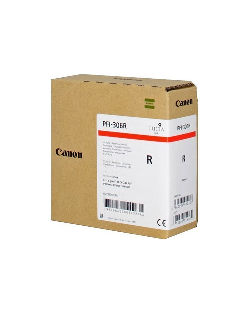 Canon Inkjet PFI-306 Red