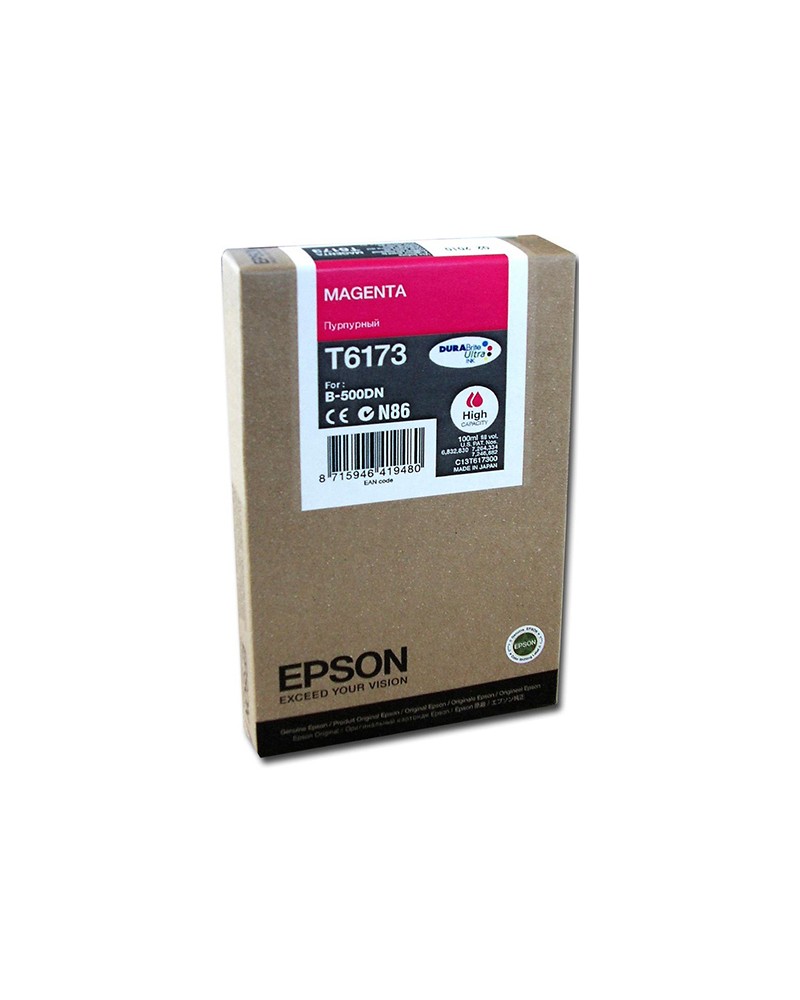 Epson Κασέτα Μελάνης T6173 Ματζέντα