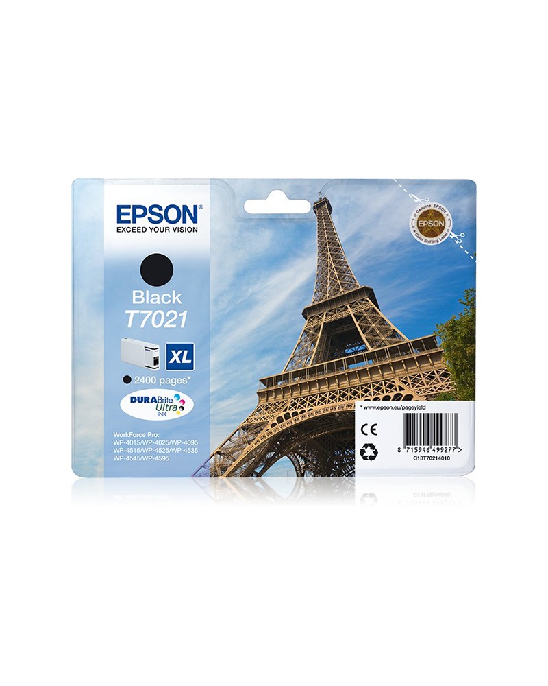 Epson Ink Cartridge T7021 Black XL