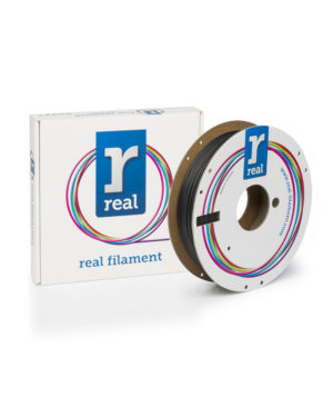 REAL RealFlex 3D Νήμα Εκτυπωτή Μαύρο - Καρούλι 0.5Kg - 1.75mm