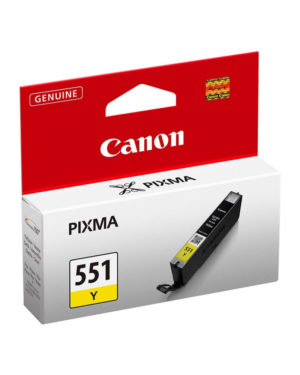 Canon Inkjet CLI-551Y Yellow (6511B001)