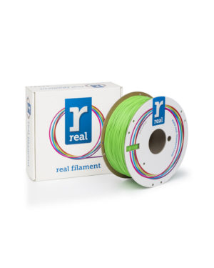 REAL PLA 3D Printer Filament - Nuclear green - spool of 1Kg - 1.75mm (REFPLANGREEN1000MM175)
