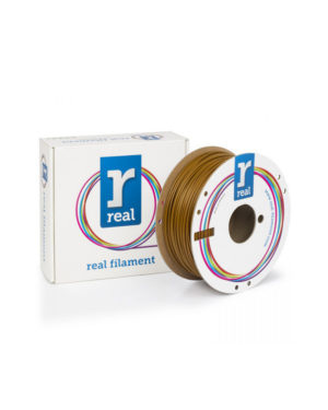 REAL PLA 3D Printer Filament - Orange - spool of 1Kg – 2.85mm (REFPLARORANGE1000MM285)