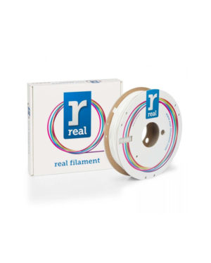 REAL PLA 3D Printer Filament -White- spool of 0.5Kg - 2.85mm (REFPLAMATTEWHITE500MM285)