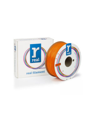 REAL PETG 3D Printer Filament - Orange – spool of 1Kg - 1.75mm (REFPETGSORANGE1000MM175)