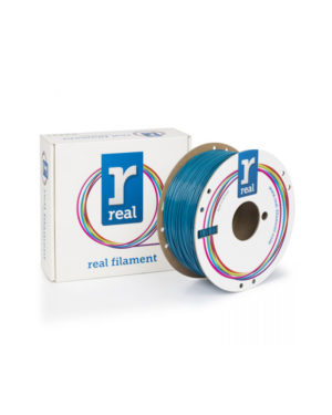 REAL PETG 3D Printer- Blue - spool of 1Kg -1.75mm (REFPETGRBLUE1000MM175)