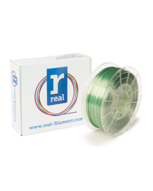 REAL PLA 3D Printer Filament - Satin Spring - spool of 0.75Kg - 1.75mm (REFPLASATINSPRING750MM175)