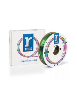 REAL PLA 3D Printer Filament - Satin Green- spool of 0.5Kg – 2.85mm (REFPLASATINSPRUCE500MM285)