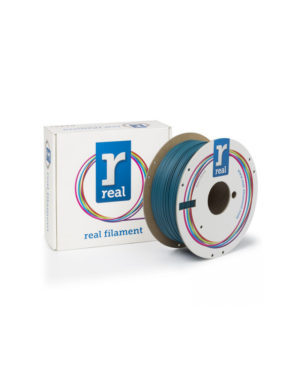 REAL PLA Matte 3D Printer Filament - Indigo Blue - spool of 1Kg - 1.75mm (REFPLAMATTEBLUE1000MM175)