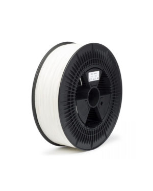 Real PETG 3D Printer Filament White- spool of 5Kg - 2.85mm (REFPETGRWHITE5000MM285)
