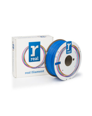 REAL PLA 3D Printer Filament - Blue - spool of 1Kg - 2.85mm (REFPLABLUE1000MM3)
