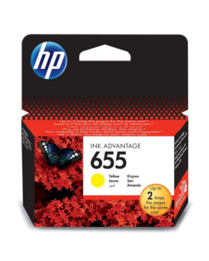 HP Inkjet No.655 Yellow (CZ112AE)