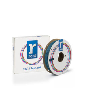 REAL PLA Matte 3D Printer Filament - Indigo Blue - spool of 0.5Kg - 1.75mm (REFPLAMATTEBLUE500MM175)