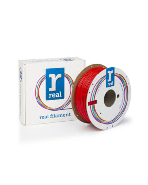 REAL PETG 3D Printer Filament - Red – spool of 1Kg - 2.85mm (REFPETGSRED1000MM300)