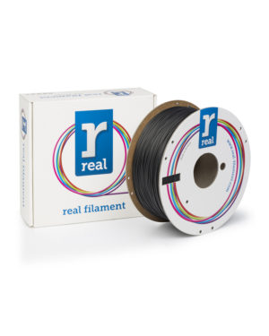 Real RealFlex 3D Νήμα Εκτυπωτή Μαύρο - Καρούλι 1Kg - 1.75mm