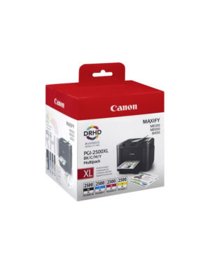 Canon Inkjet PGI-2500MPK XL (BK,C,M,Y) (9254B004)