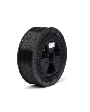 REAL PLA 3D Printer Filament - Black - spool of 5Kg - 1,75mm (REFPLABLACK5000MM175)
