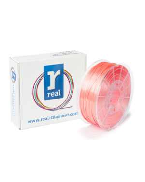 REAL PLA 3D Printer Filament - Satin Salmon - spool of 0.75Kg - 1.75mm (REFPLASATINSALMON750MM175)