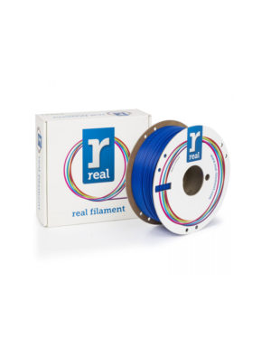 REAL PLA Tough 3D Printer Filament - Blue - spool of 1Kg - 1.75mm (REFPLATBLUE1000MM175)