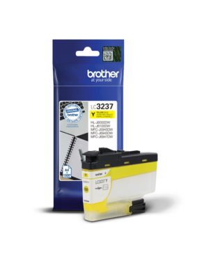 Brother Μελάνι Inkjet LC-3237Y Yellow (LC-3237Y)