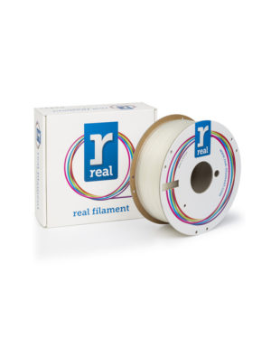 REAL PLA 3D Printer Filament - Neutral - spool of 1Kg - 1.75mm (REFPLANATURAL1000MM175)