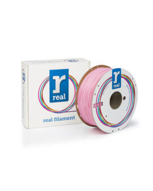 REAL PLA 3D Printer Filament - Pink - spool of 1Kg - 1.75mm (REFPLAPINK1000MM175)