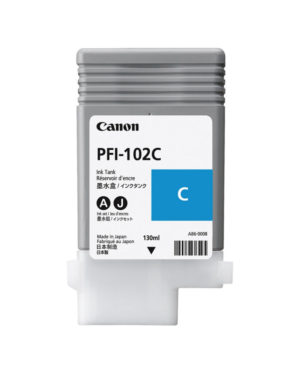 Canon Inkjet PFI-102C Cyan (0896B001)