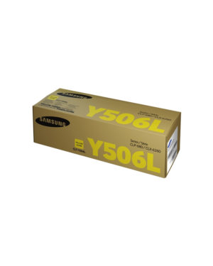 Samsung CLT-Y506L High Yield Yellow Toner Cartridge (SU515A) (HPCLTY506L)