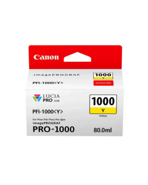 Canon Μελάνι Inkjet PFI1000Y Yellow (0549C001) (CANPFI-1000Y)