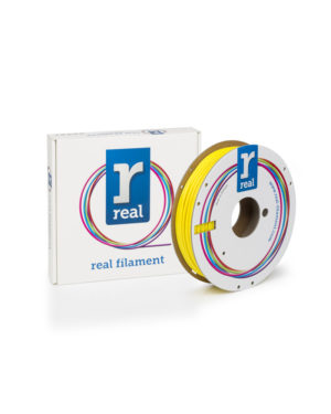 REAL PLA 3D Printer Filament - Yellow - spool of 0.5Kg – 2.85mm