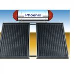 Gauzer Phoenix 160lt/3m² Glass Διπλής Ενέργειας έως 12 δόσεις