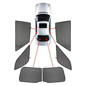 PVC.VW-PASS-E-D VW PASSAT SW 2015+ ΚΟΥΡΤΙΝΑΚΙΑ ΜΑΡΚΕ CAR SHADES - 6 ΤΕΜ.