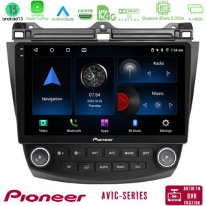 Pioneer Avic 8core Android13 4+64gb Honda Accord 2002-2008 Navigation Multimedia Tablet 10 u-p8-Hd0669