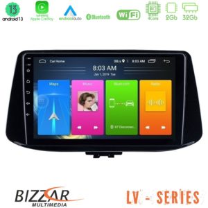 Bizzar lv Series Hyundai i30 4core Android 13 2+32gb Navigation Multimedia Tablet 9 u-lv-Hy0890