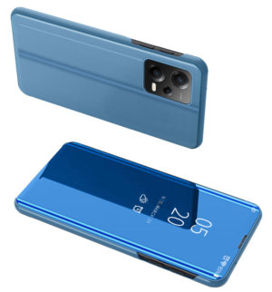 POWERTECH θήκη Clear view MOB-1858 για Xiaomi Note 12 5G/Poco X5, μπλε