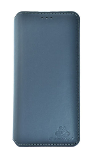 POWERTECH Θήκη Slim Leather για iPhone XS MAX, γκρι