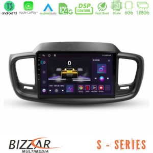 Bizzar s Series kia Sorento 2018-2021 8core Android13 6+128gb Navigation Multimedia Tablet 9 u-s-Ki0248