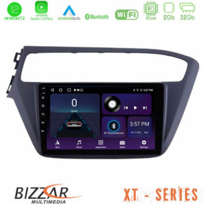 Bizzar xt Series Hyundai i20 4core Android12 2+32gb Navigation Multimedia Tablet 9 u-xt-Hy0509
