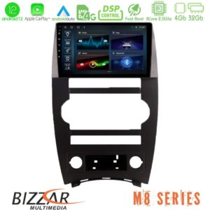 Bizzar m8 Series Jeep Commander 2007-2008 8core Android13 4+32gb Navigation Multimedia Tablet 9 u-m8-Jp026n
