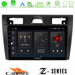 Cadence z Series Ford Fiesta/fusion 8core Android12 2+32gb Navigation Multimedia Tablet 9 u-z-Fd990