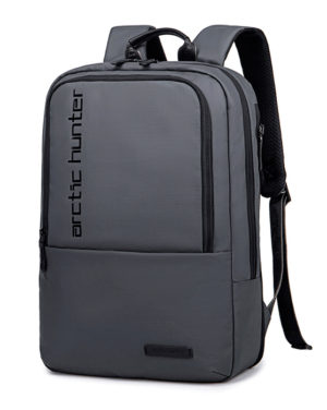 ARCTIC HUNTER τσάντα πλάτης B00529 με θήκη laptop 15.6, 22L, γκρι