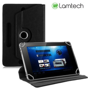 LAMTECH BLACK UNIVERSAL 10.1 -10.4 TABLET CASE WITH 360 ROTATION