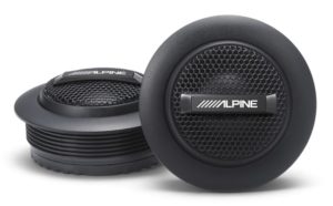 Alpine S-S10TW 1 (2.5cm) S-Series Silk Dome Tweeter Set