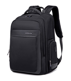 ARCTIC HUNTER τσάντα πλάτης B00544 με θήκη laptop 17, 40L, USB, μαύρη