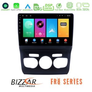 Bizzar fr8 Series Citroen c4l 8core Android13 2+32gb Navigation Multimedia Tablet 10 u-fr8-Ct0131