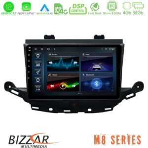 Bizzar m8 Series Opel Astra k 2015-2019 8core Android12 4+32gb Navigation Multimedia Tablet 9 u-m8-Op0113