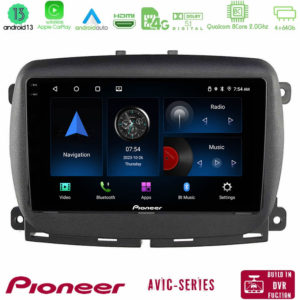 Pioneer Avic 8core Android13 4+64gb Fiat 500l Navigation Multimedia Tablet 10 u-p8-Ft410