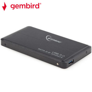 GEMBIRD USB 3.0 2.5 ENCLOSURE BLACK