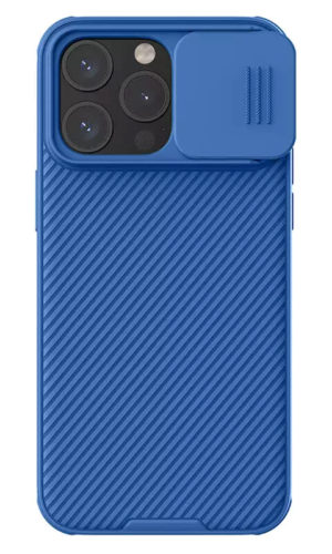NILLKIN θήκη CamShield Pro για iPhone 15 Pro Max, μπλε